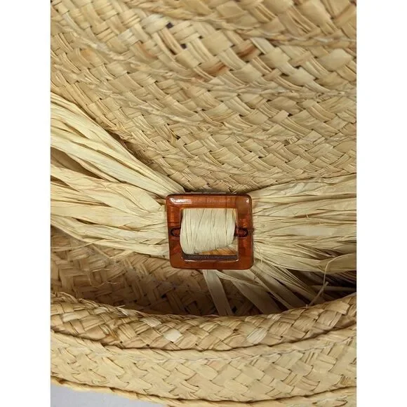Scala Tan Straw Boat Hat for Women - Picture 2 of 4